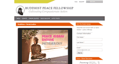 Desktop Screenshot of buddhistpeacefellowship.org